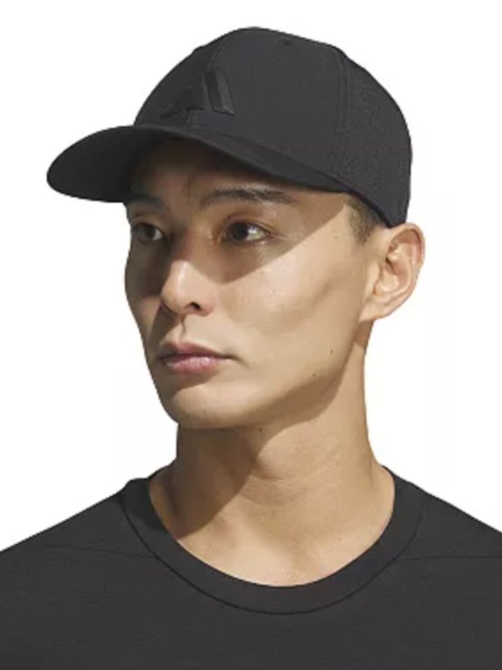 NWT adidas Men's Gameday 5 Stretch Fit Hat Climacool - Black/Black L/XL - NWT - Picture 4 of 10